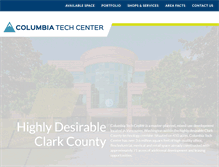 Tablet Screenshot of columbiatechcenter.com